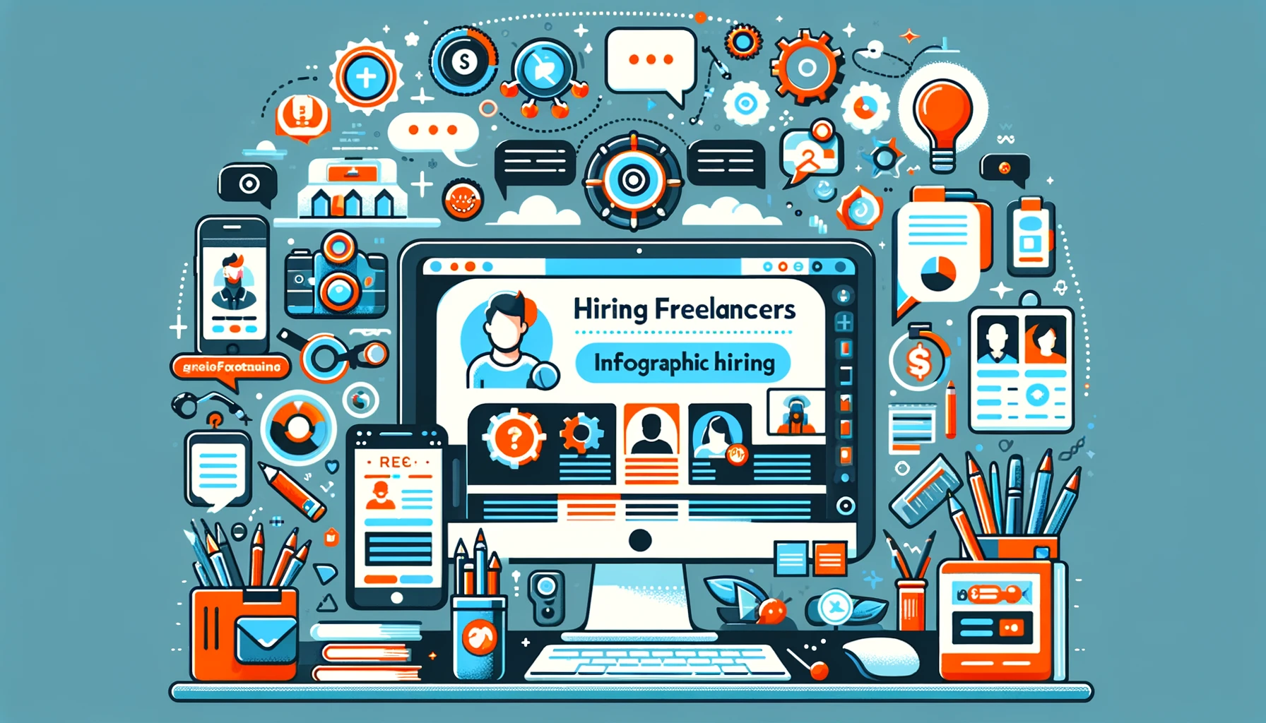 Hiring Freelancers for Infographic Creation