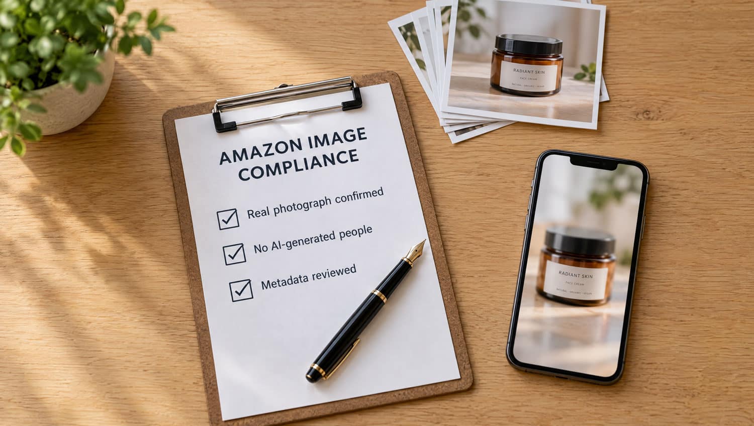 Amazon AI image rules UK: compliance checklist for auditing product images before upload